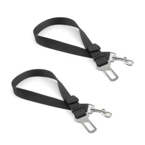 Adjustable Dog Car Seat Belt Restraint Clip - 2 Pack