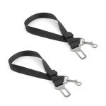 Adjustable Dog Car Seat Belt Restraint Clip - 2 Pack