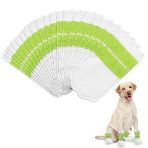 20 Pack Waterproof Dog Boots for Paws Protection
