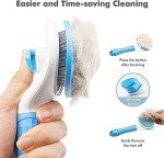 Self-Cleaning Slicker Brush for Dogs and Cats