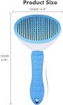 Self-Cleaning Slicker Brush for Dogs and Cats