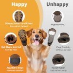 Anti-Slip Dog Socks for Paw Protection - L