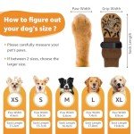 Anti-Slip Dog Socks for Paw Protection - L