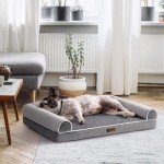 Large Orthopedic Dog Bed with Washable Cover