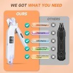 Nobleza 2-in-1 Dog Nail Clippers & Grinders