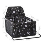 Portable Dog Car Seat with Washable Travel Bag