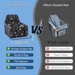 Portable Dog Car Seat with Washable Travel Bag