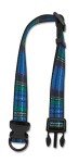Blue Tartan Dog Collar (30-50cm)