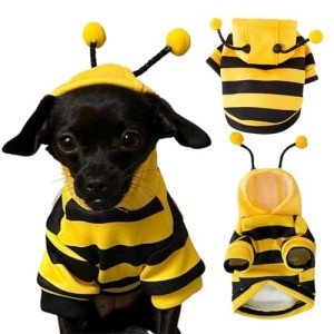 Funny Bumblebee Hoodie for Dogs and Cats
