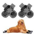 Dog Socks with Adjustable Straps for Paws