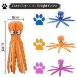 Squeaky Octopus Dog Toy for Interactive Play