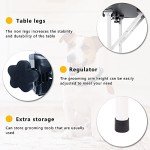 Foldable Heavy Duty Dog Grooming Table - Pink