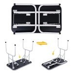 Foldable Heavy Duty Dog Grooming Table - Pink