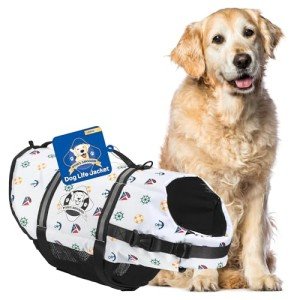 Paws Aboard Dog Life Jacket for Safe Swimming