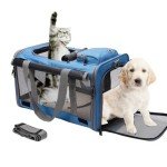 Soft-Sided Pet Carrier for Small Dogs and Cats