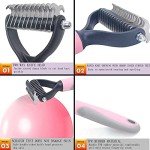 Double-Sided Dog Cat Shedding and Dematting Comb