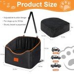 Memory Foam Dog Car Seat for Small Dogs