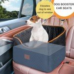 Memory Foam Dog Car Seat for Small Dogs