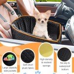 Memory Foam Dog Car Seat for Small Dogs