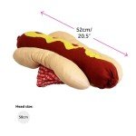 Novelty Hot Dog Hat Costume - Pack of 3