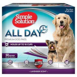 Lavender Scented 6-Layer Dog Pads - 50 Count