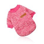 Rumyve Soft Pink Dog Jumper for Winter