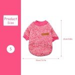 Rumyve Soft Pink Dog Jumper for Winter