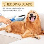 DiDiBirDi Dual-Sided Shedding Blade for Dogs