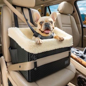 Petsfit Waterproof Dog Booster Car Seat (Black)