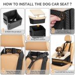 Petsfit Waterproof Dog Booster Car Seat (Black)