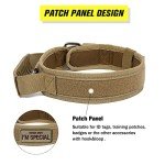 Tactical Adjustable Dog Collar with Handle - Camo