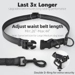 Retractable Hands-Free Dog Leash with Dual Bungees