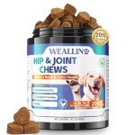 Hip & Joint Treats for Dogs - 200 Chews