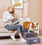 Fellie Adjustable Dog Stairs for Small Pets