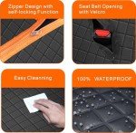 Dog Car Seat Cover - Waterproof & Scratchproof Hammock