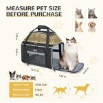 TSA Approved Soft-Sided Pet Carrier for Travel