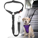 Adjustable Dog Seat Belt for Car Safety