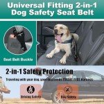 Adjustable Dog Seat Belt for Car Safety