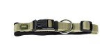 HUNTER Neoprene Vario Plus Dog Collar - Olive/Black