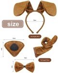Cindeer 5-Piece Dog Costume Set for Halloween