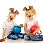 Cindeer 5-Piece Dog Costume Set for Halloween