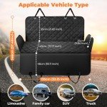 Waterproof Nonslip Dog Car Hammock Seat Cover