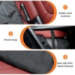 Waterproof Nonslip Dog Car Hammock Seat Cover