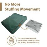 XL Waterproof Dog Bed for 42-inch Crate - Green