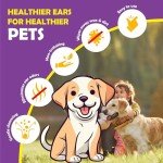 Evollax Coconut Scent Dog Ear Cleaning Wipes