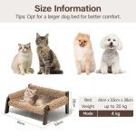 MewooFun Elevated Dog Sofa Bed - Washable & Breathable