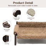 MewooFun Elevated Dog Sofa Bed - Washable & Breathable