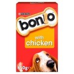 Bonio Chicken Dog Biscuits - 650g Pack