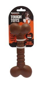 Rosewood Small Beef Bone Chew Toy for Dogs