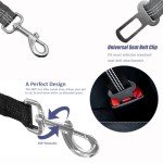 Adjustable Dog Car Seat Belt - Pink Safety Harness